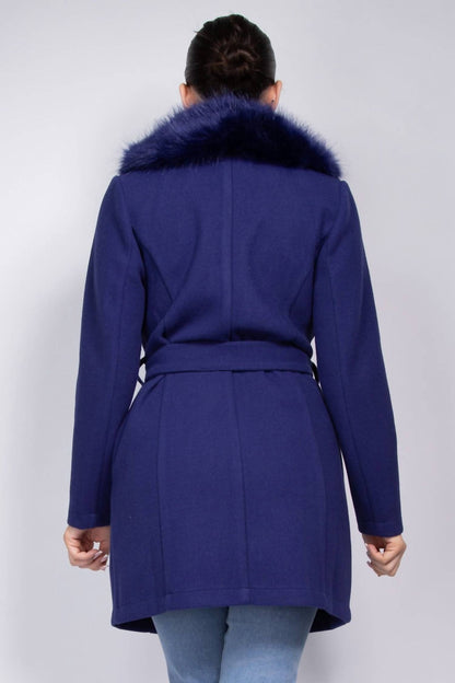 Furry Trench Coat