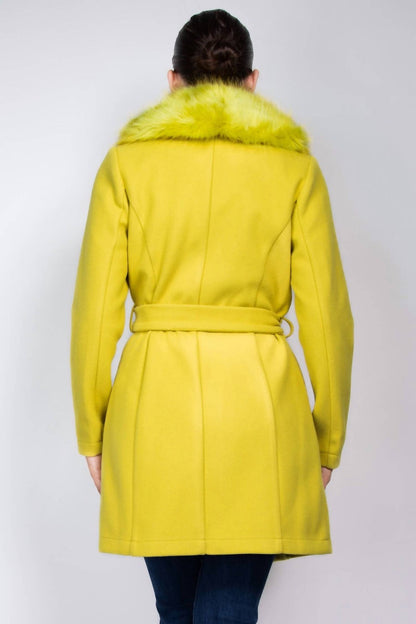 Furry Trench Coat