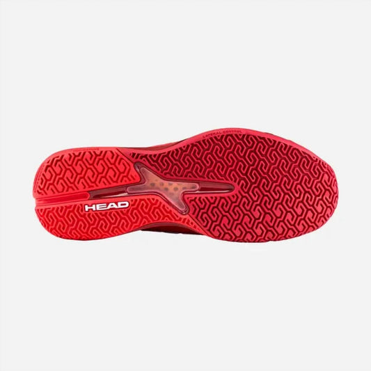 HEAD Men's Revolt Pro 5.0 Clay Tennis Shoes in Red - view 2