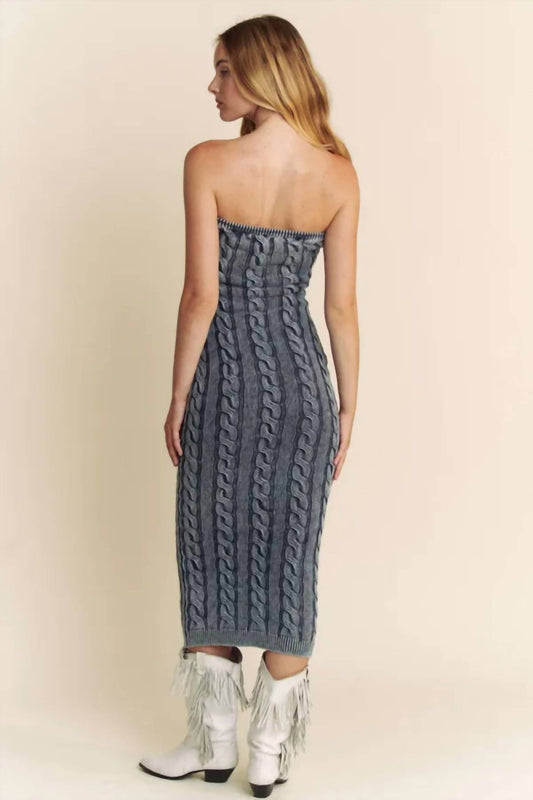 Denim Sweater Dress