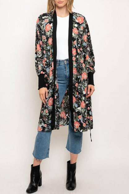 Floral Cardigan