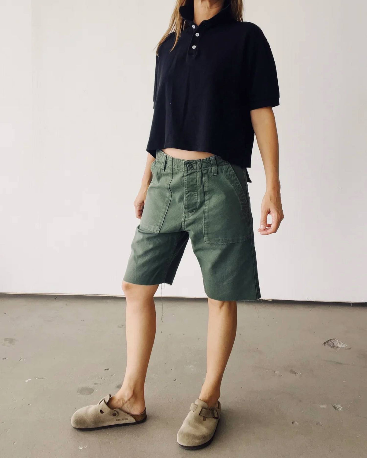 Boxy Polo Top