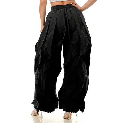 Cascading Plus Oversized Wide Leg Pants