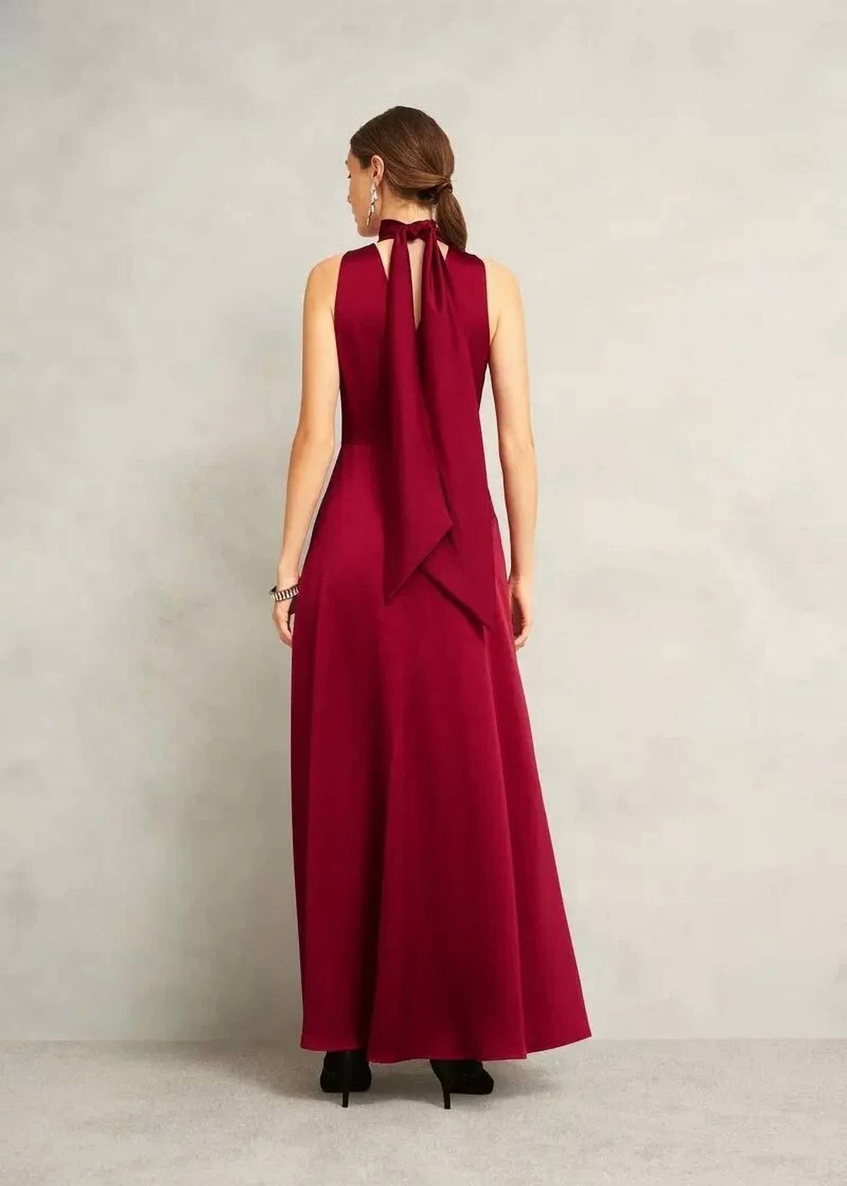 Hobbs Women's Marilyn Maxi Dress in Red - view 2