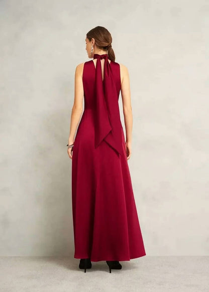 Hobbs Women's Marilyn Maxi Dress in Red - view 2