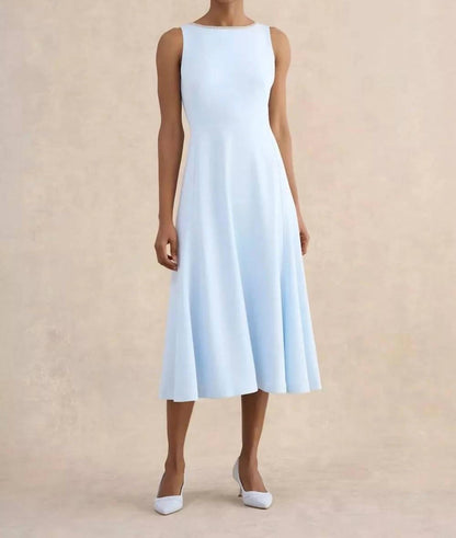 Petite Beatrix Embellished Trimmed Midi Dress