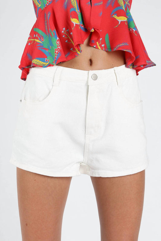 Be the Star High Waist Denim Short