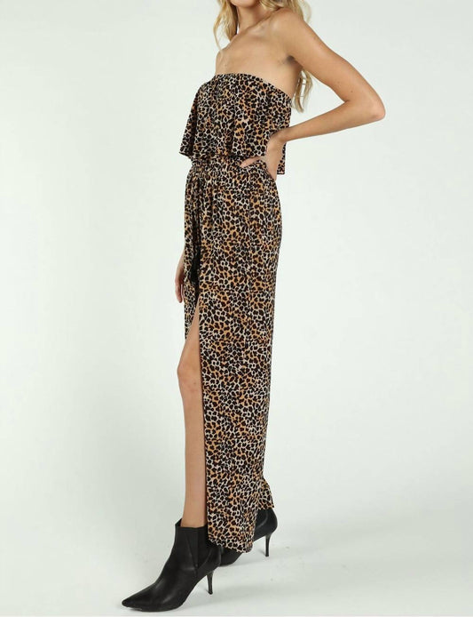Born to be Wild Leopard Jumpsuit