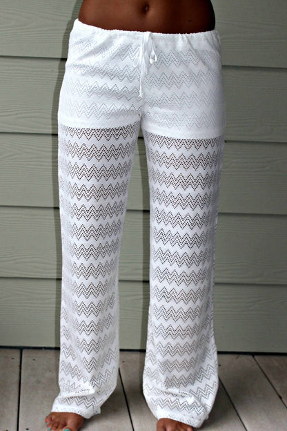 Chevron Knit Pants