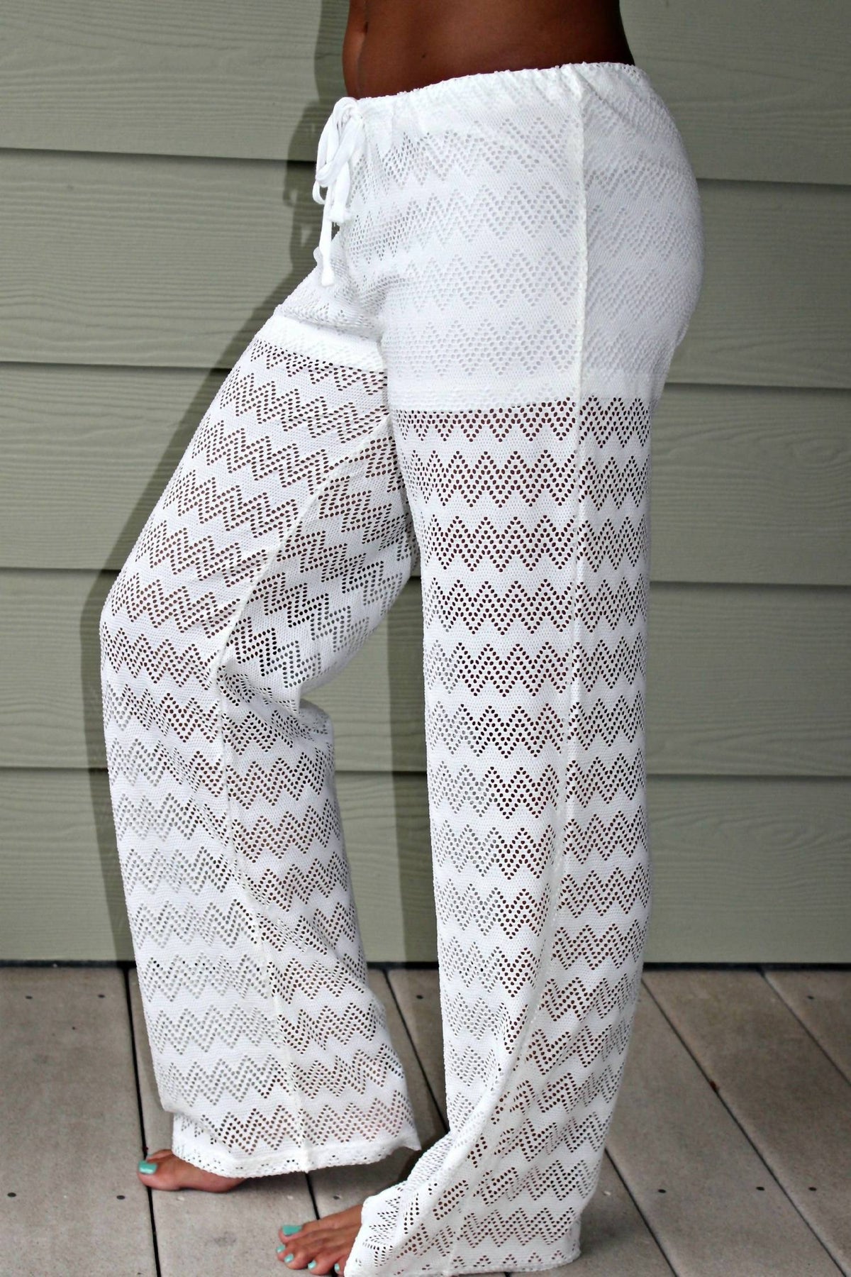 Chevron Knit Pants