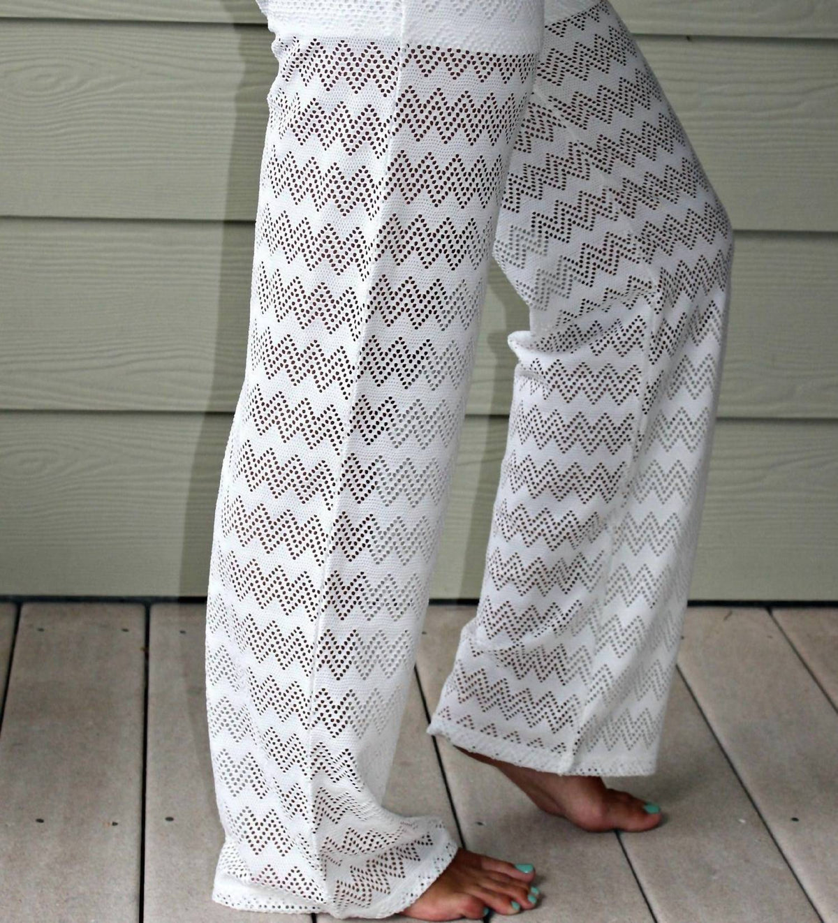 Chevron Knit Pants