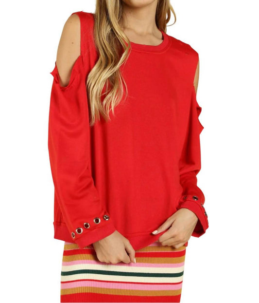 Distressed Grommet Top