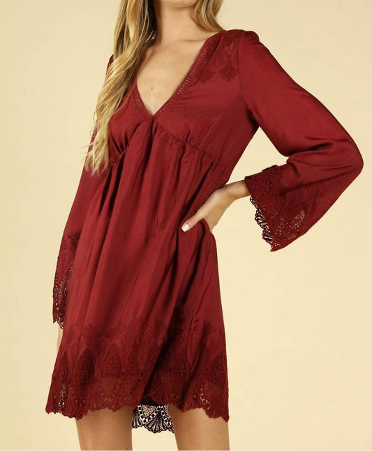 Heaven's Touch Lace Dress