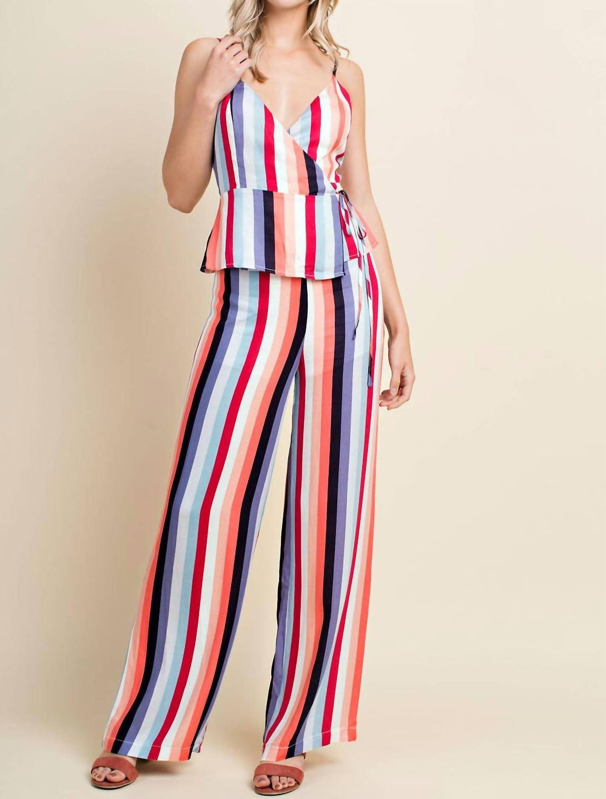 Luna Striped Pants