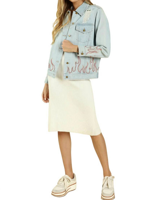 Some Like it Hot Distressed Jacket