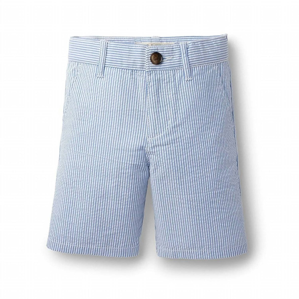 Boy's Organic Seersucker Short