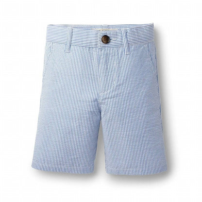 Boy's Organic Seersucker Short
