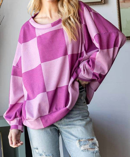 Checkered Sweatshirt