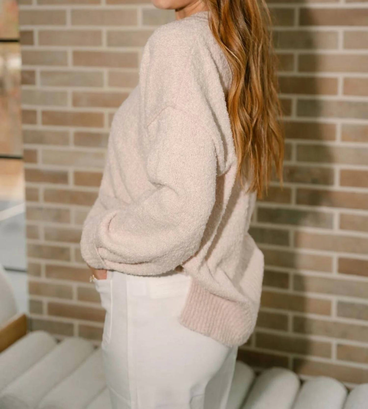 Selah Knit V-neckline Sweater
