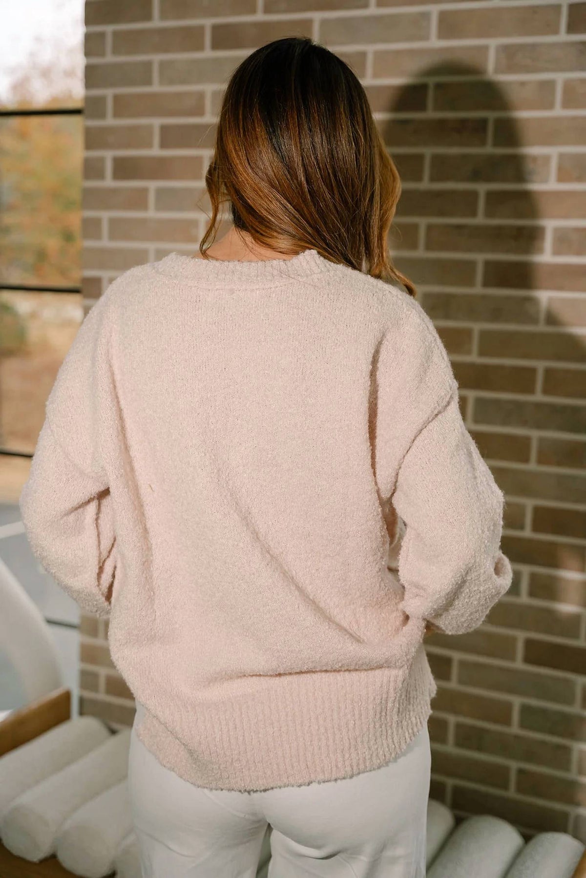 Selah Knit V-neckline Sweater