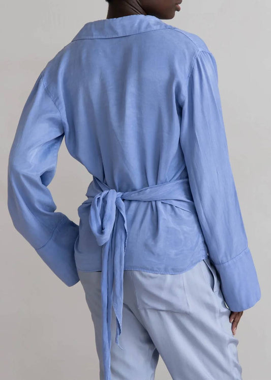 Lee Wrap Style Blouse