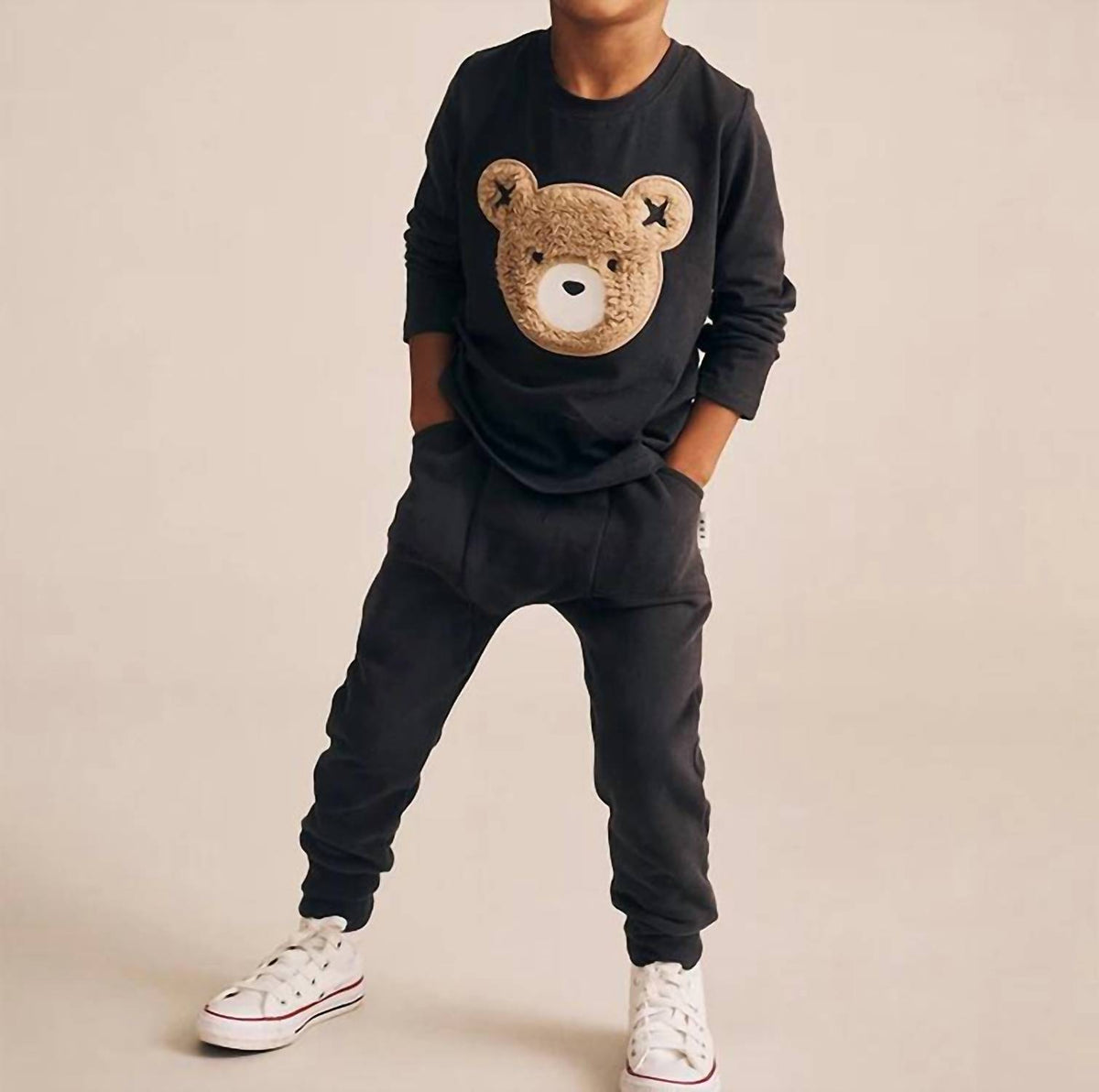 Boy's Furry Huxbear Sweatshirt