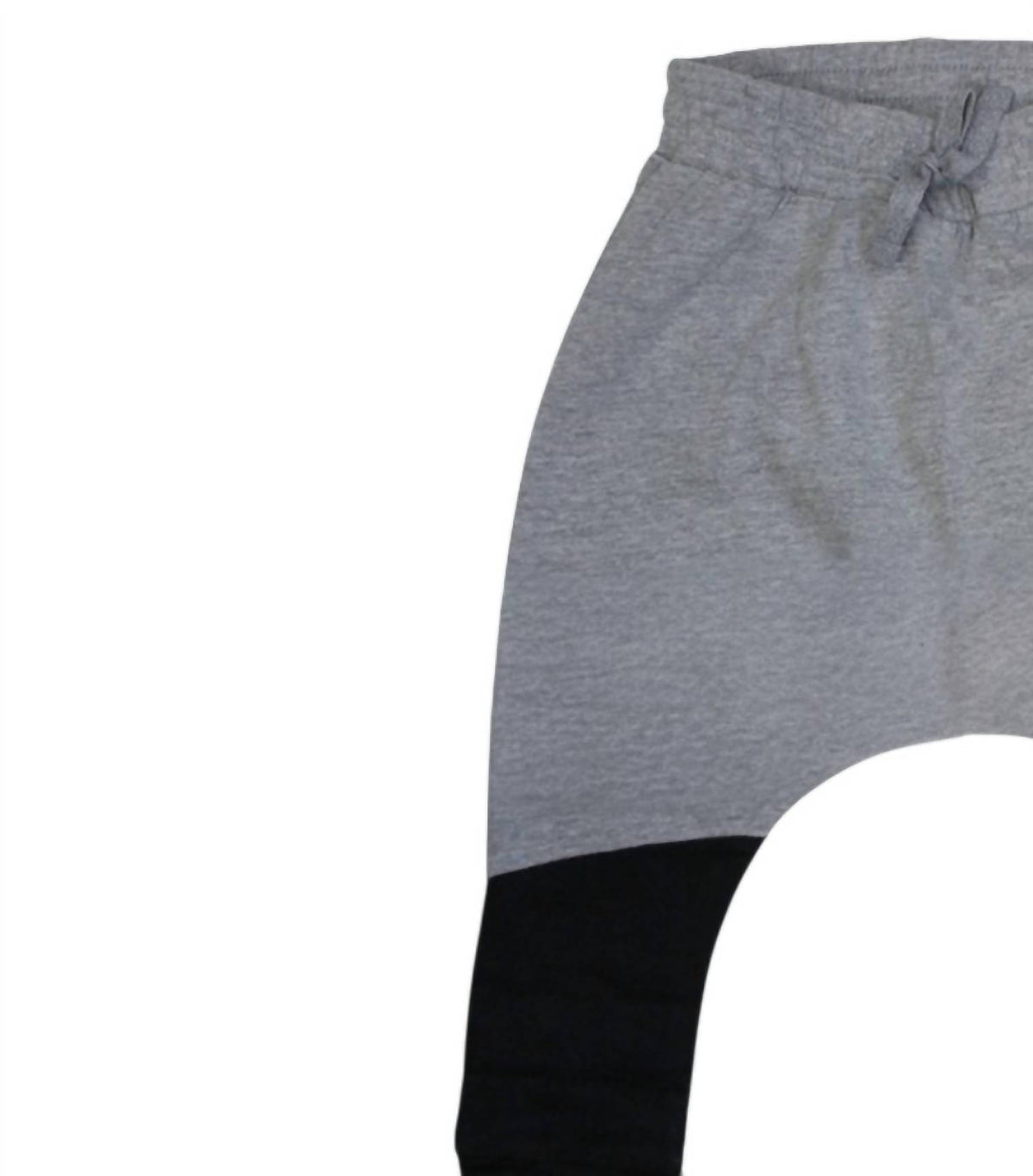 Kids Color Block Drop Crotch Pants