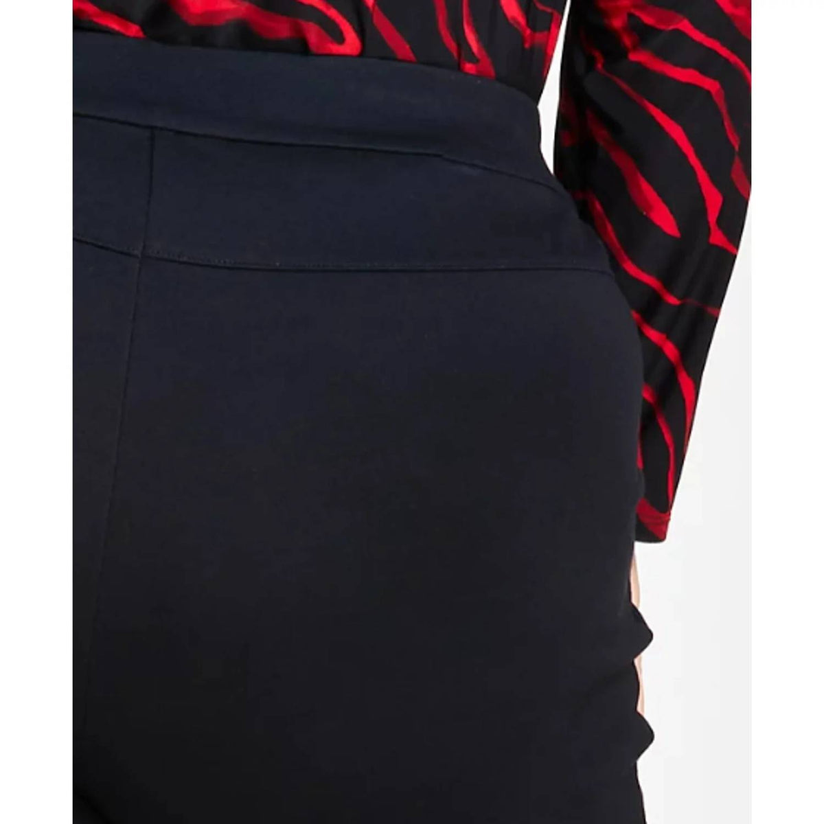 Women's High Rise Straight-leg Ponte Pants - Plus