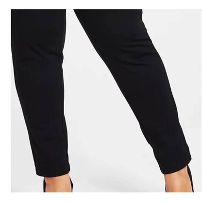 Women's Pull-on Mid Rise Ponte Pants - Plus