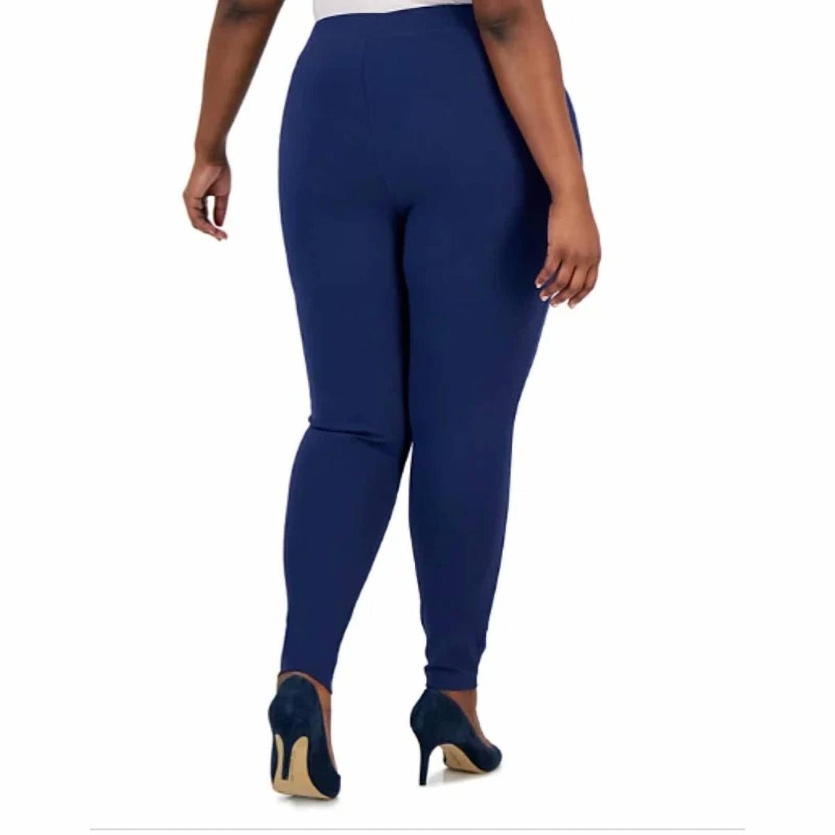 Women's Skinny Mid Rise Ponte Pants - Plus