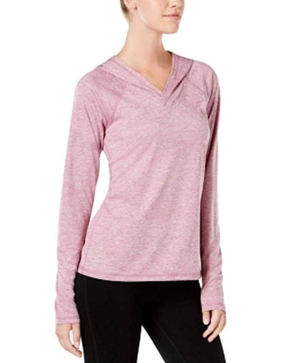Essential Heathered Hooded Top