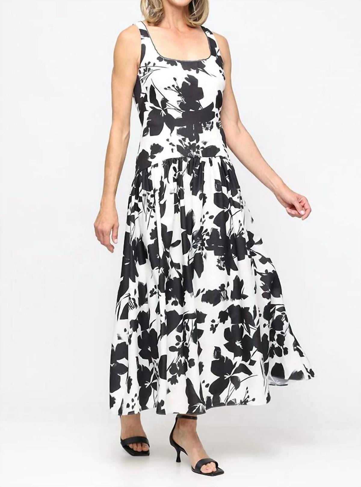 Floral Print Maxi Dress
