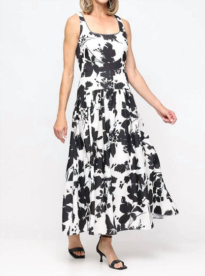 Floral Print Maxi Dress