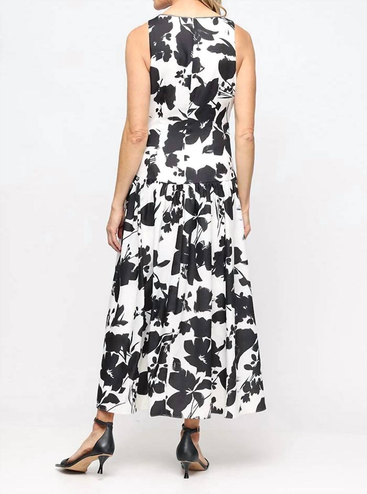 Floral Print Maxi Dress