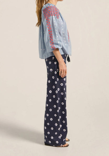 Helle 3/4 Sleeve Blouse