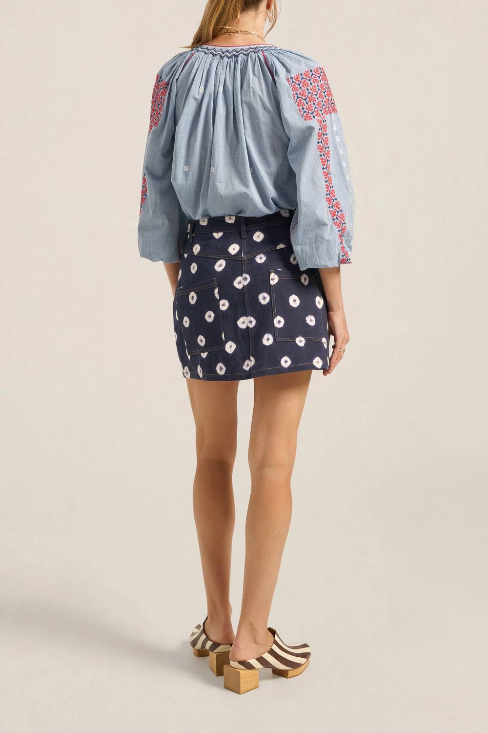 Helle 3/4 Sleeve Blouse