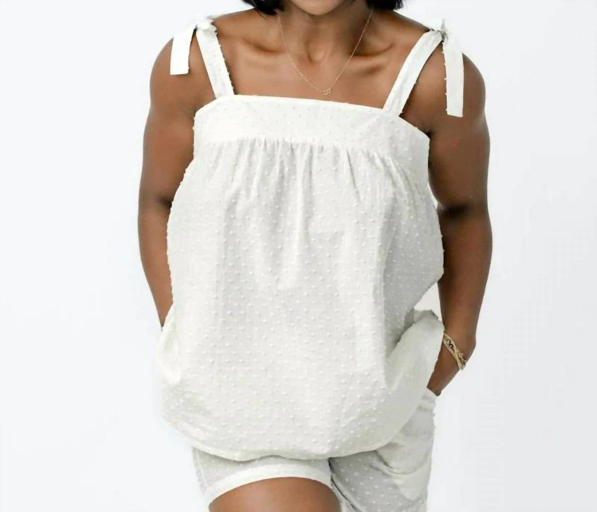 Dobby Day Bridal Shorty Set