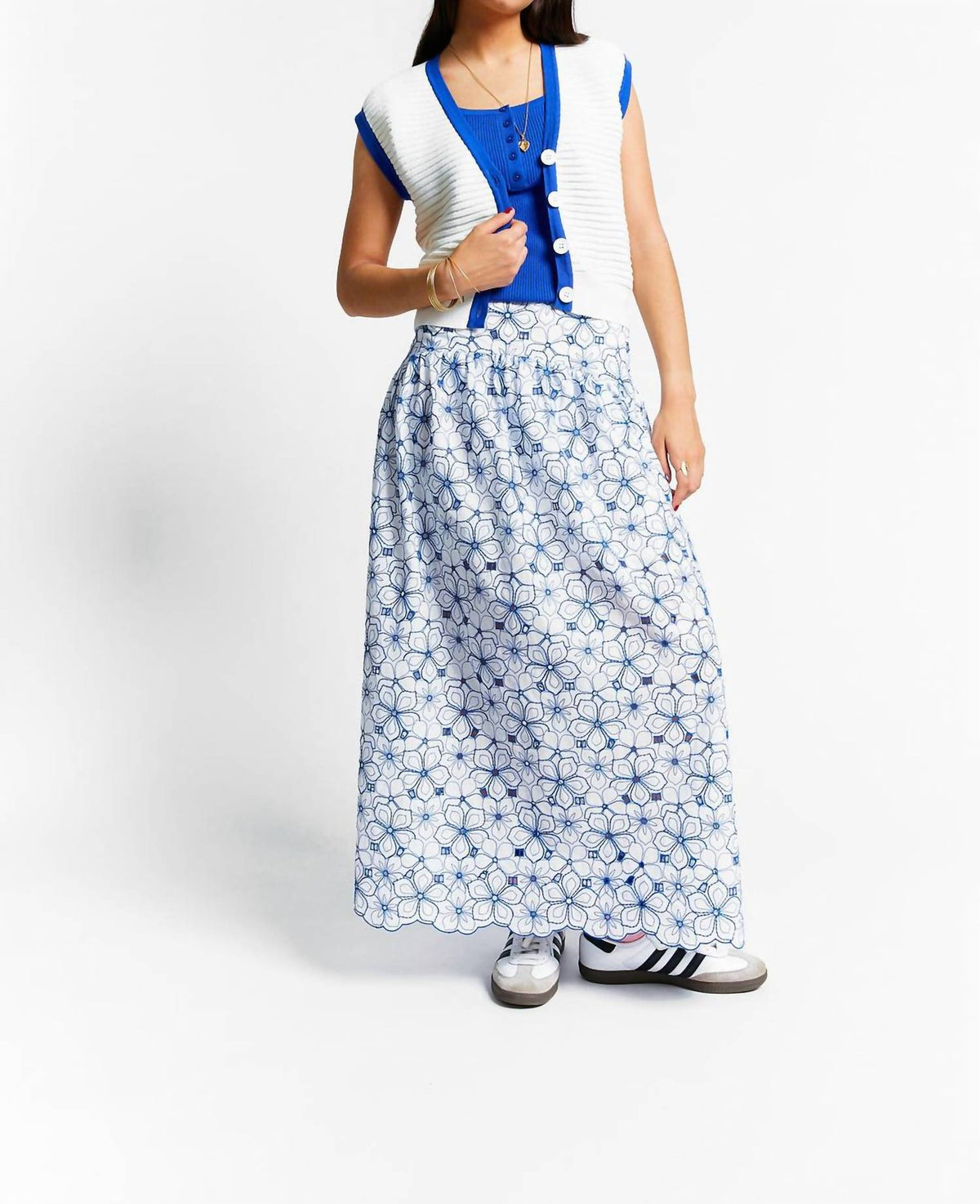 Embroidered Long Skirts