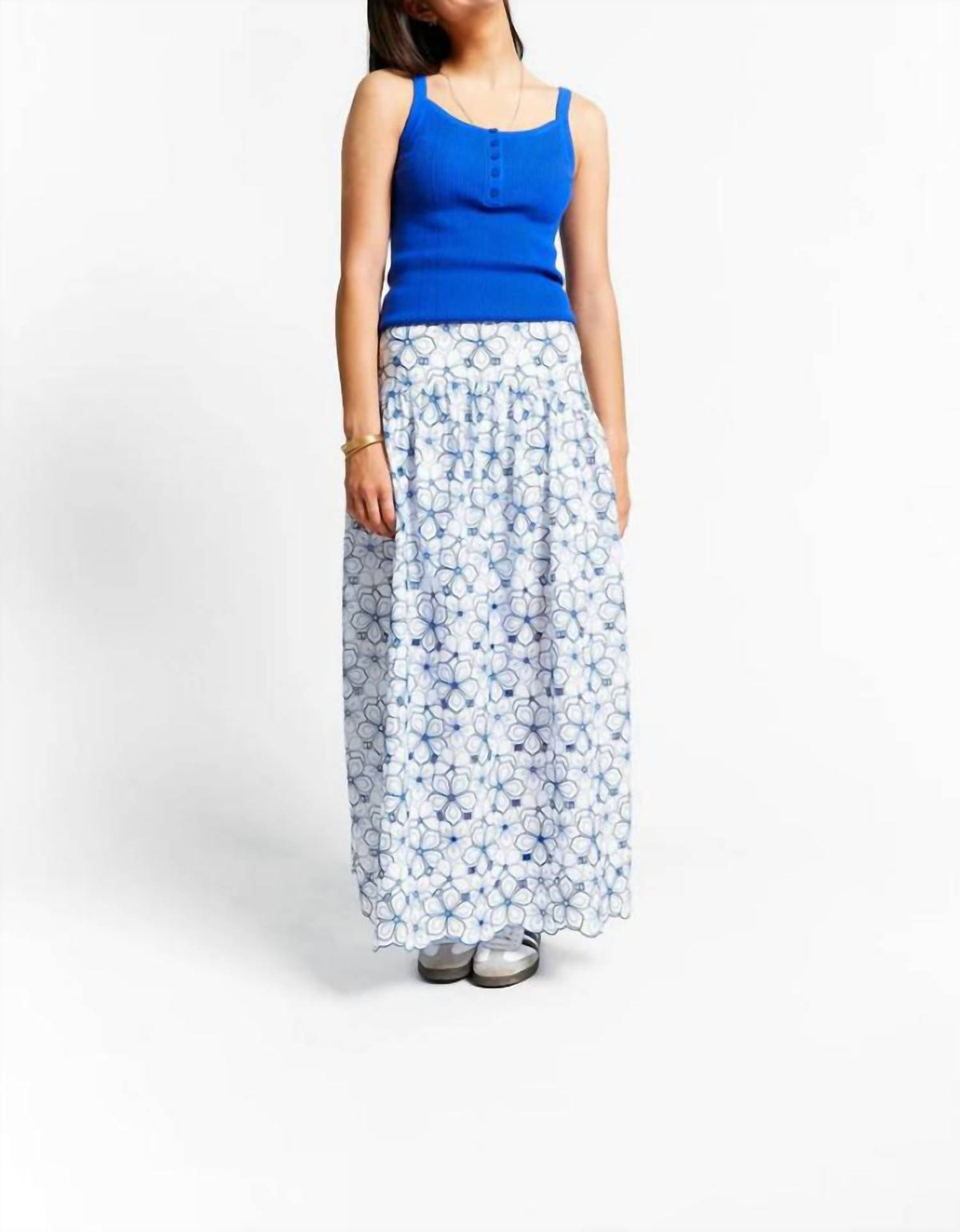 Embroidered Long Skirts