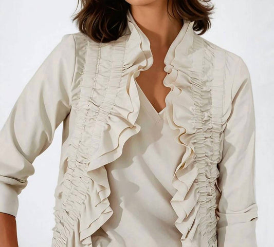 Marty Ruffled Jacket