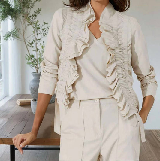 Marty Ruffled Jacket