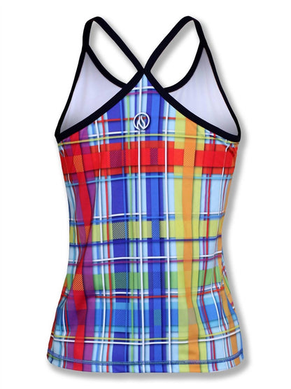 Rainbow Plaid Camisole