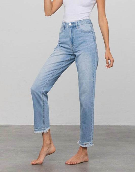 High Rise Premium Girlfriend Jeans