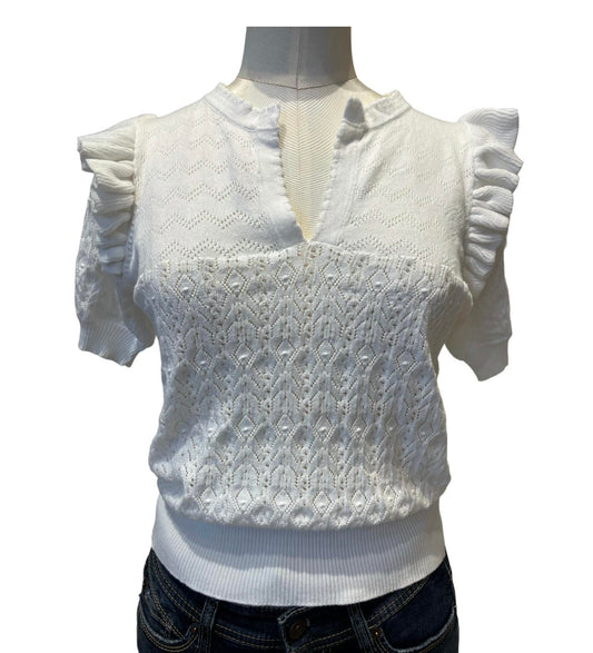 Kizzy Short Sleeve Vee
