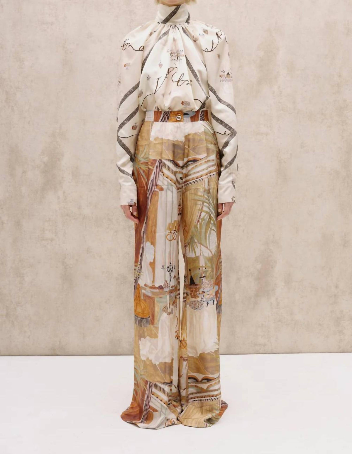 Remy High-rise Wide Leg Pant