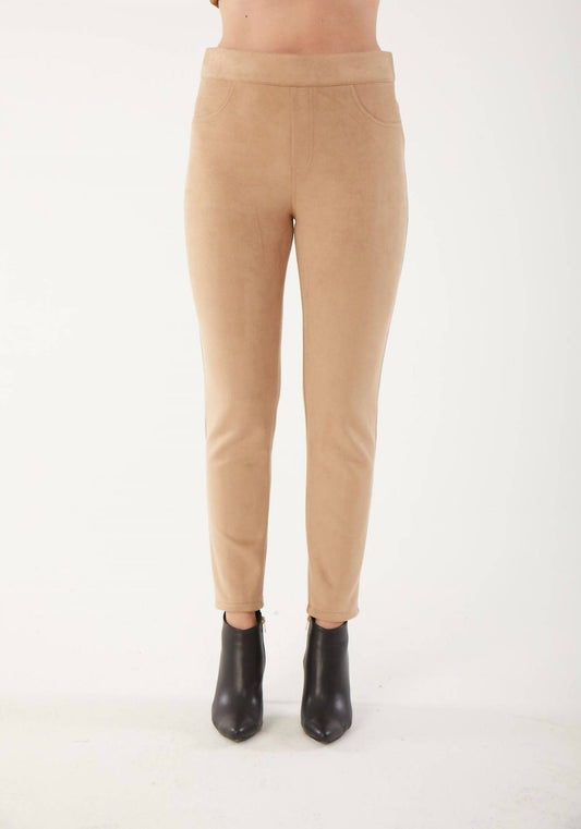 Suede Pants