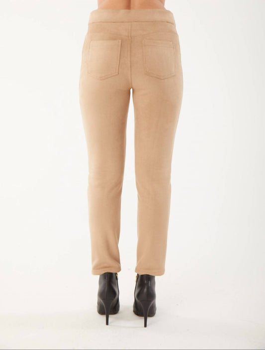 Suede Pants