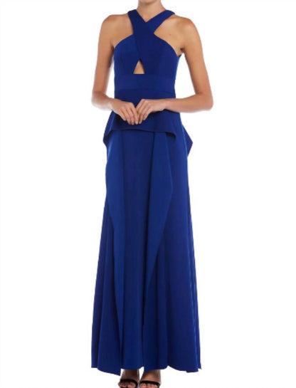 Cutout Overlay Gown