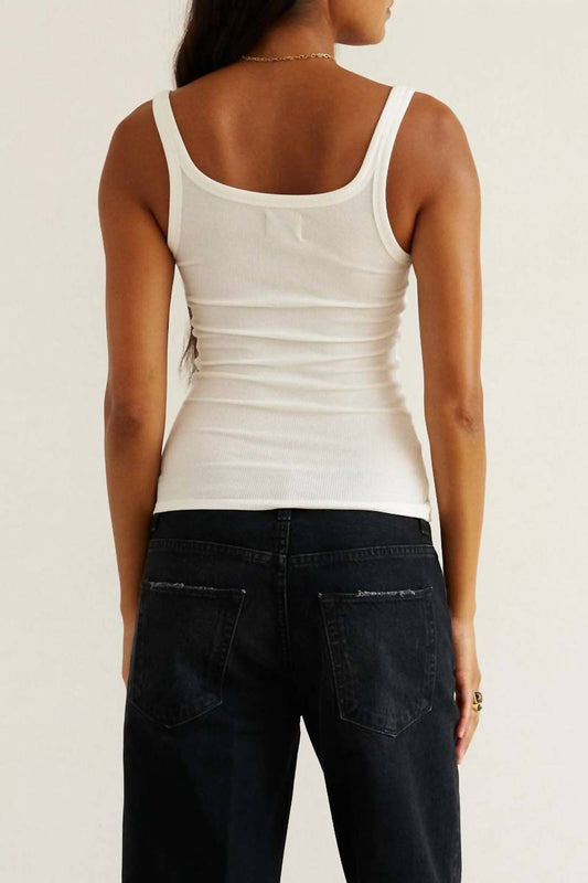 Undershirt Rib Tank Top
