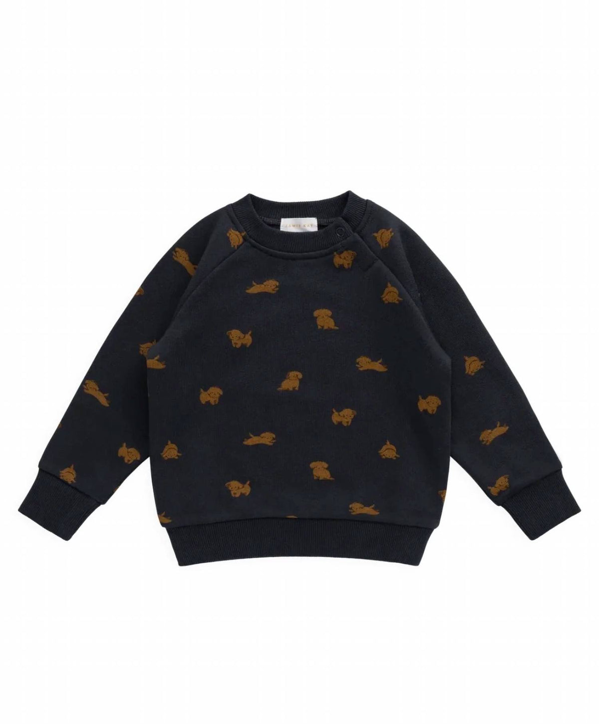 Jamie Kay Boys Organic Cotton Flynn Sweatshirt in Playful Milo Captain